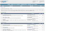 Desktop Screenshot of forum.cjlog.com